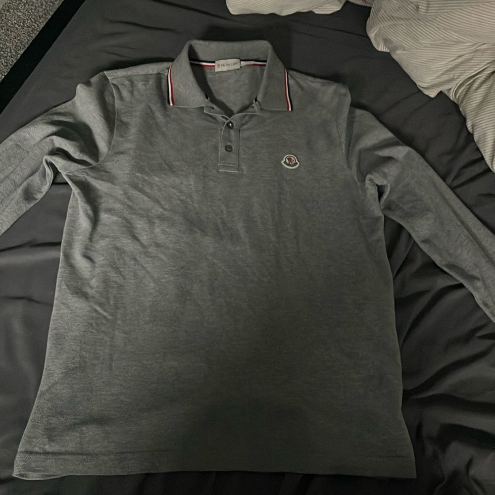 Long sleeves polo shirt